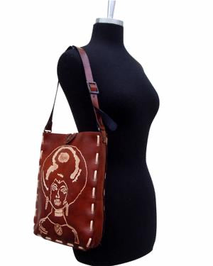 Afro Lady Shoulder Bag/Crossbody